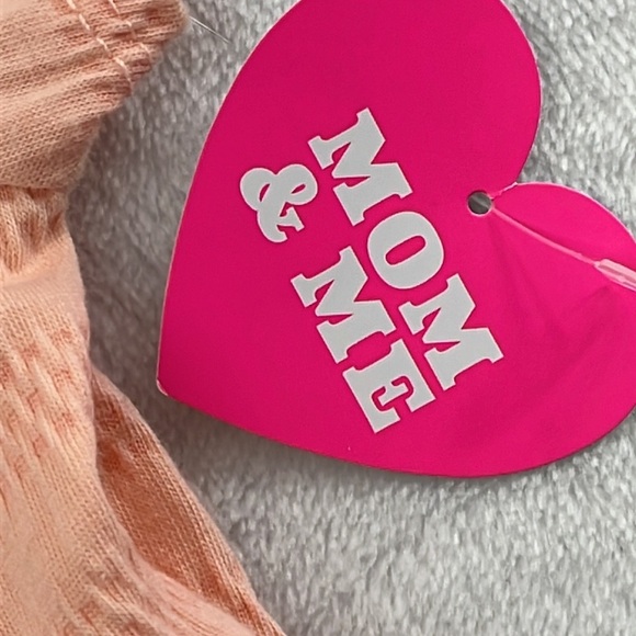 NWT Childrens Place 14, XL Peach Apricot Glow 3036742 SS Floral Dress - Picture 7 of 15